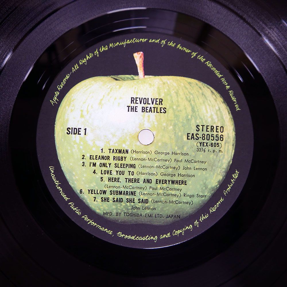 国内盤 BEATLES/REVOLVER/APPLE EAS80556 LP - メルカリ