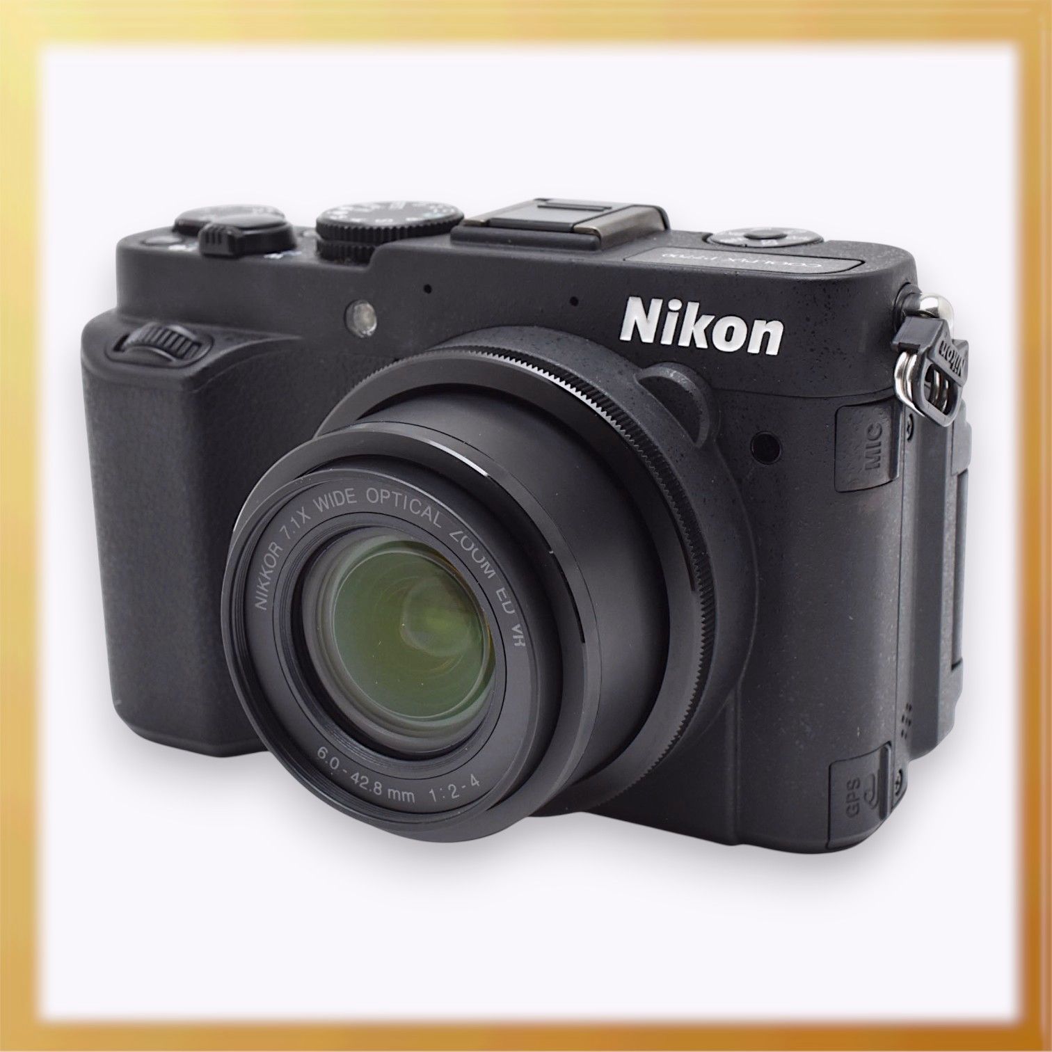 極美品｜Nikon COOLPIX P7700 デジタルカメラ 大口径レンズ バリ