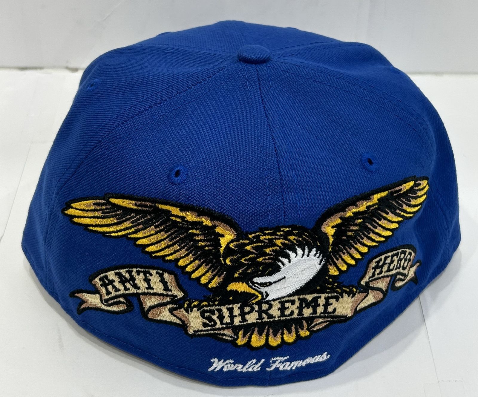 未使用 Supreme ANTIHERO New Era Blue 7-1/2 59.6cm シュプリーム