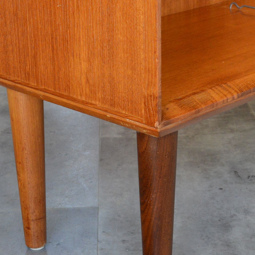 デンマーク 北欧ヴィンテージ チーク 2列3段 オープンシェルフ 飾り棚