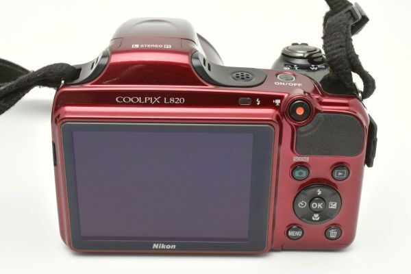 極美品｜Nikon COOLPIX L820 デジタルカメラ 光学30倍ズーム 有効画素