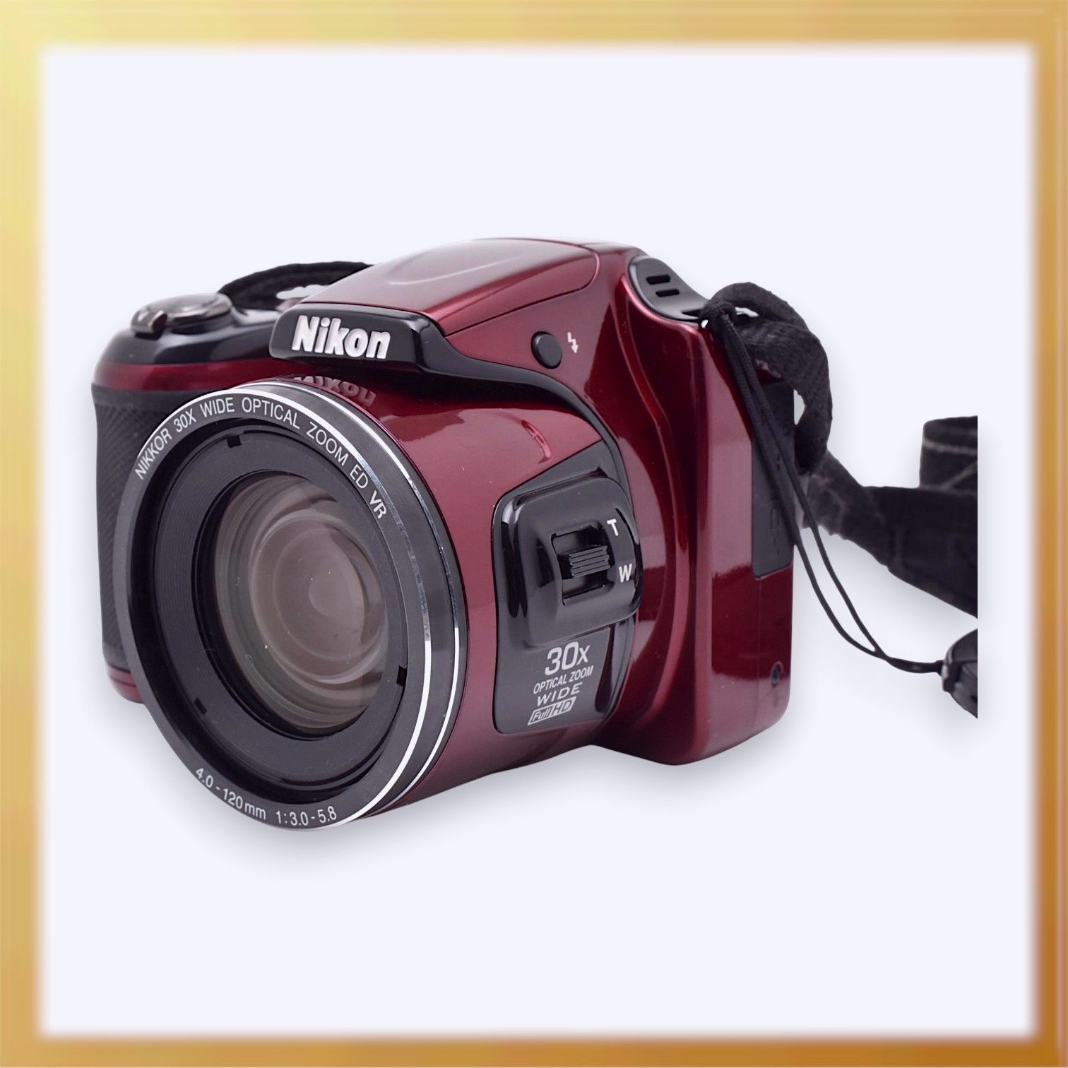 極美品｜Nikon COOLPIX L820 デジタルカメラ 光学30倍ズーム 有効画素
