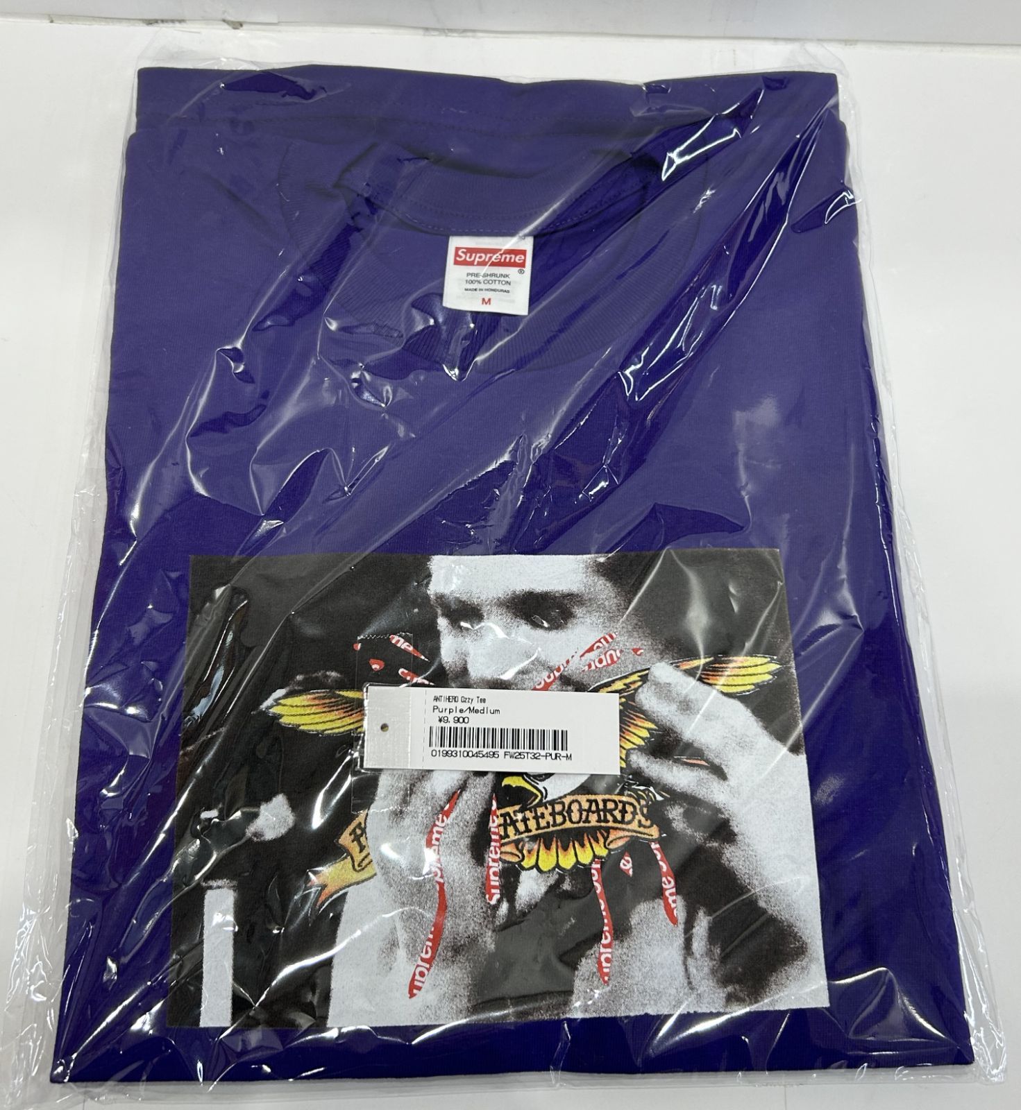 Supreme®/ANTIHERO® Ozzy Tee Purple M 未使用 Supreme ANTIHERO Ozzy Tee Purple Mサイズ シュプリーム