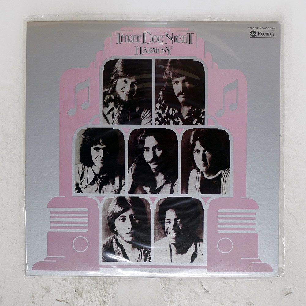 見本盤　TP01 邦楽 レコード 見本盤 国内盤 THREE DOG NIGHT/HARMONY/ABC DUNHILL YQ8027AB LP