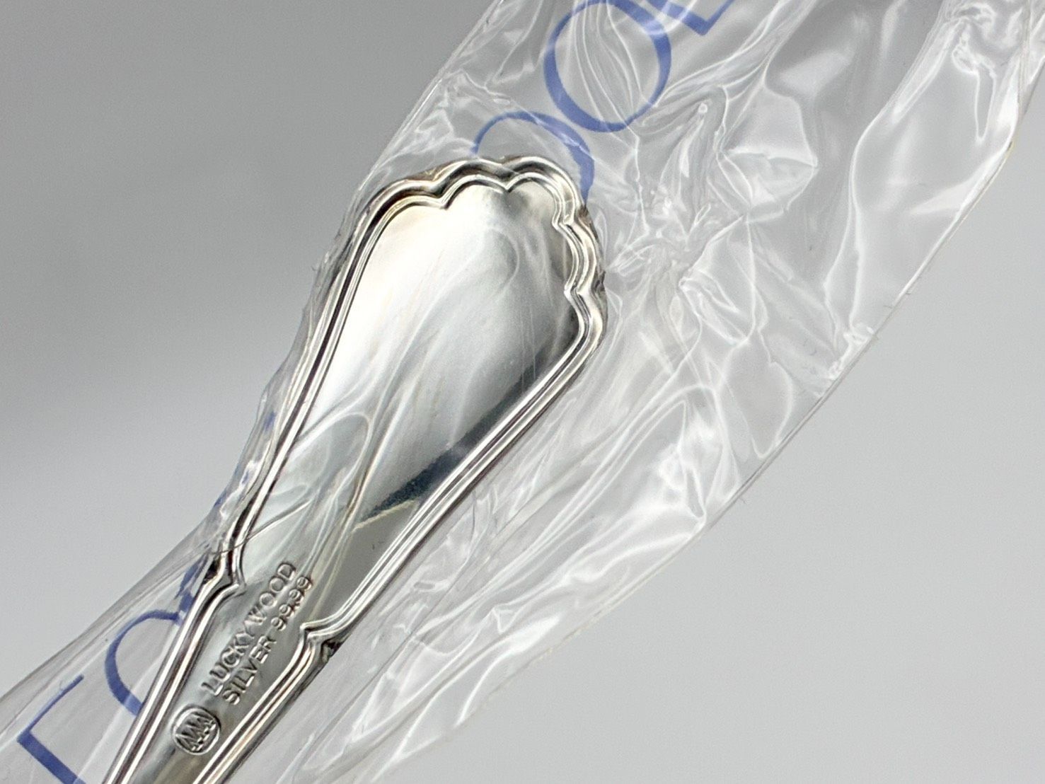 希少 純銀】LUCKY WOOD Silver 99.99 シルバーヒメスプーン ティー