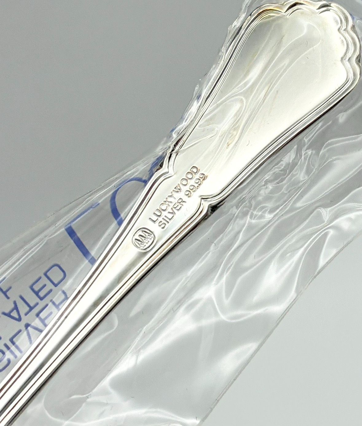 希少 純銀】LUCKY WOOD Silver 99.99 シルバーヒメスプーン ティー