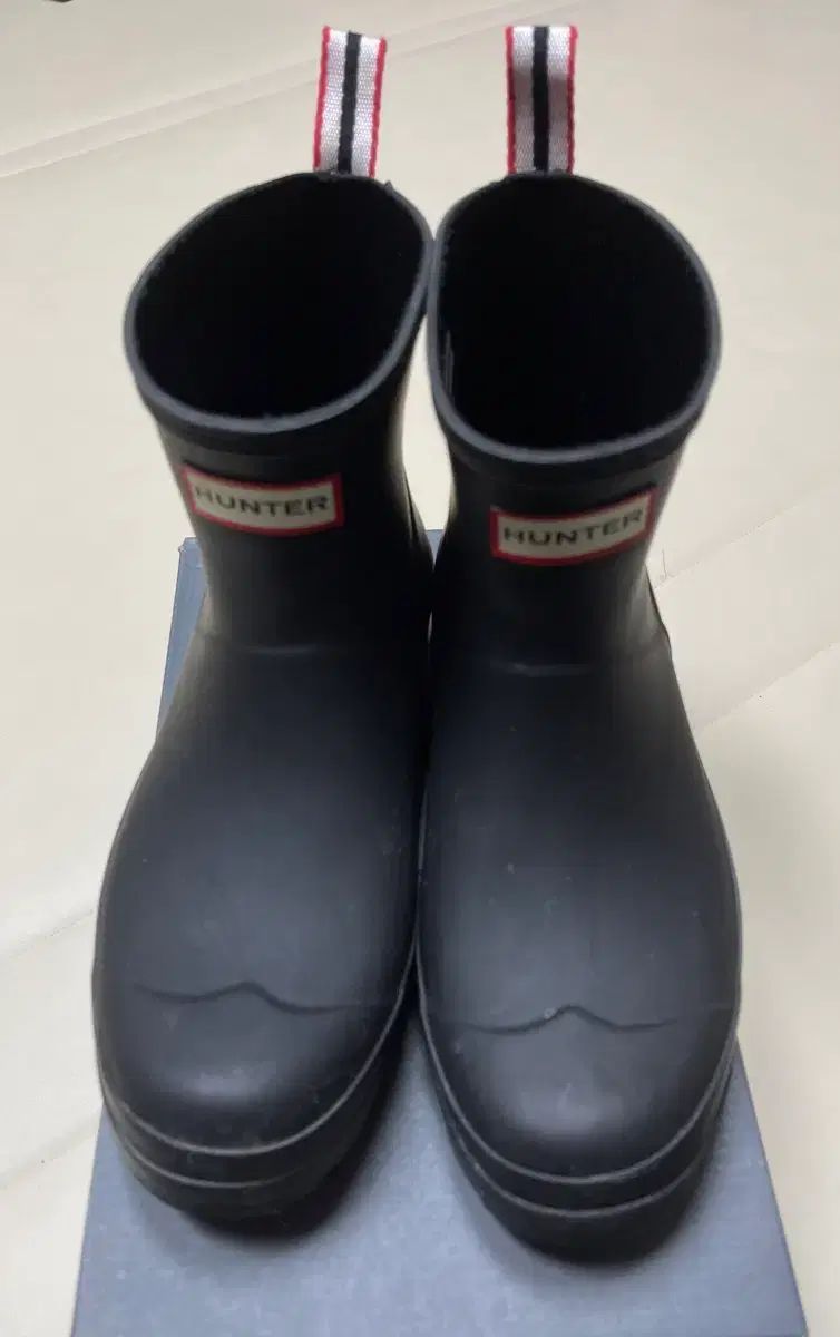 ハンター Hunter オリジナル プレイ ショート ブラック レイン ブーツ