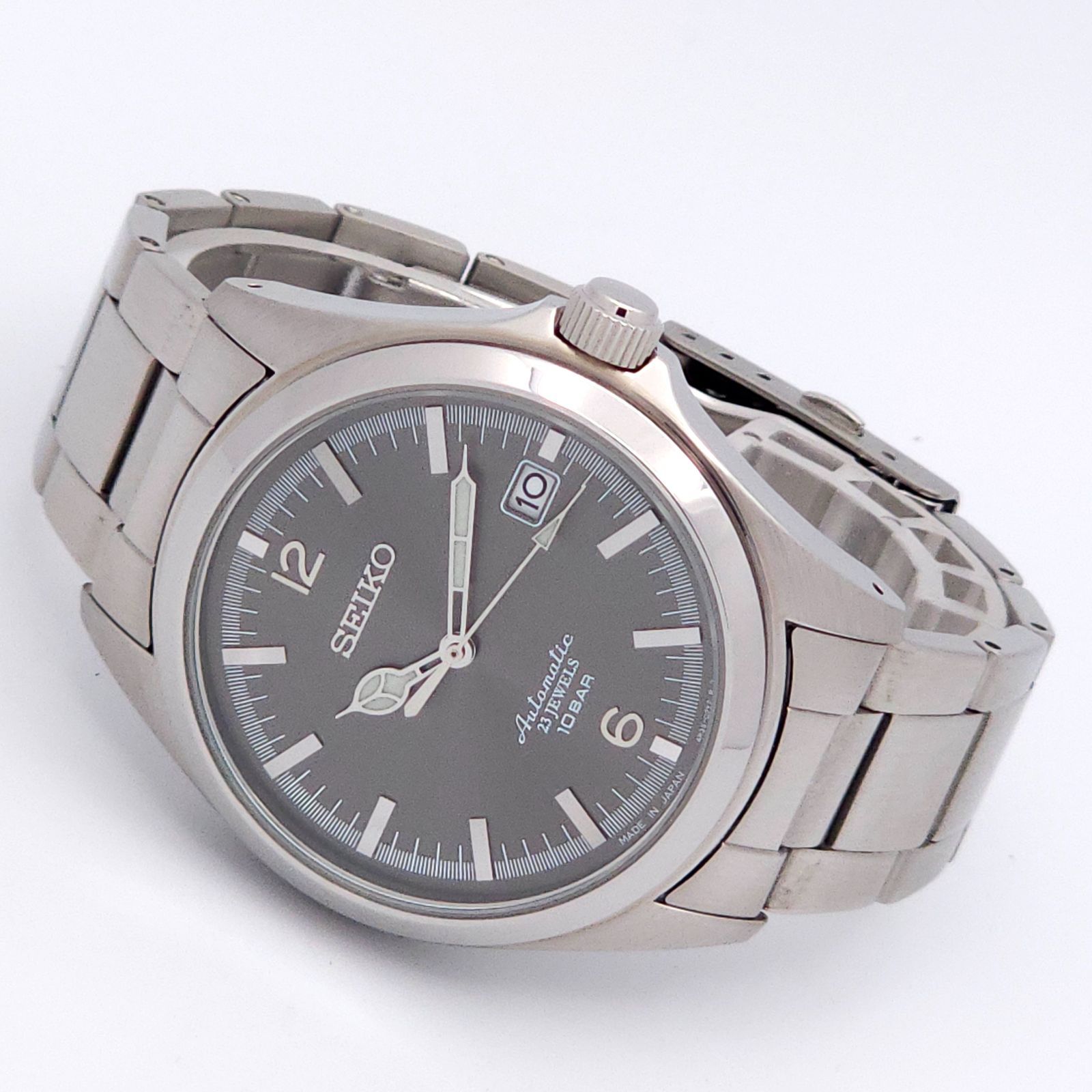 ☆美品 SEIKO セイコー TICTACコラボ 4R35-02R0 自動巻 動作品 裏スケ 