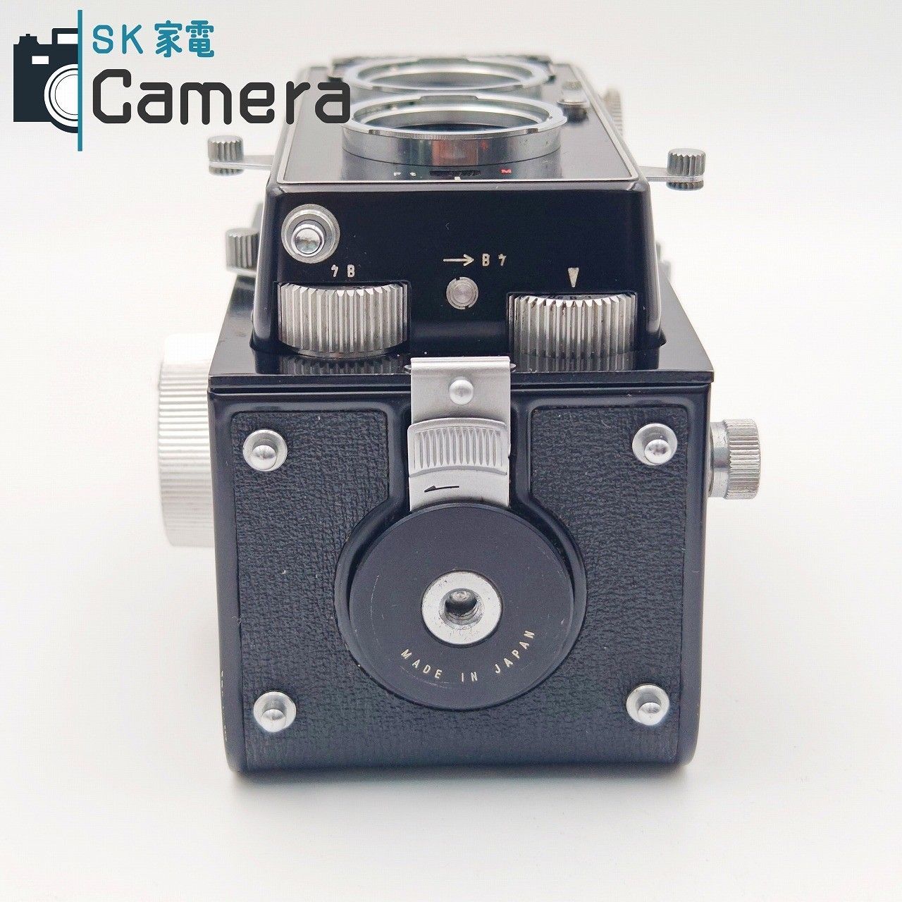 中古】 RICOH AUTO 66 RIKEN RICOH 8cm F3.5 AUTO66 二眼レフカメラ