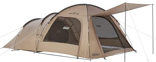 コールマン Coleman テント キャンプ ルーミーフロント２ルーム グレージュ アウトドア ファミリー 定員 ２?3人用 ２ROOM タープ シェルター m 01 ae 81 c 6