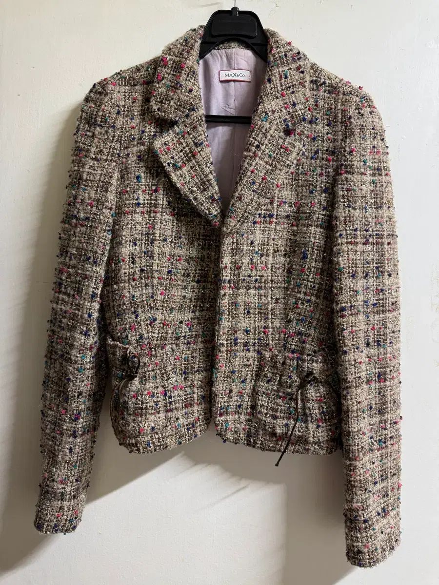 着用画像あり マックスアンドコー ツイード セットアップ