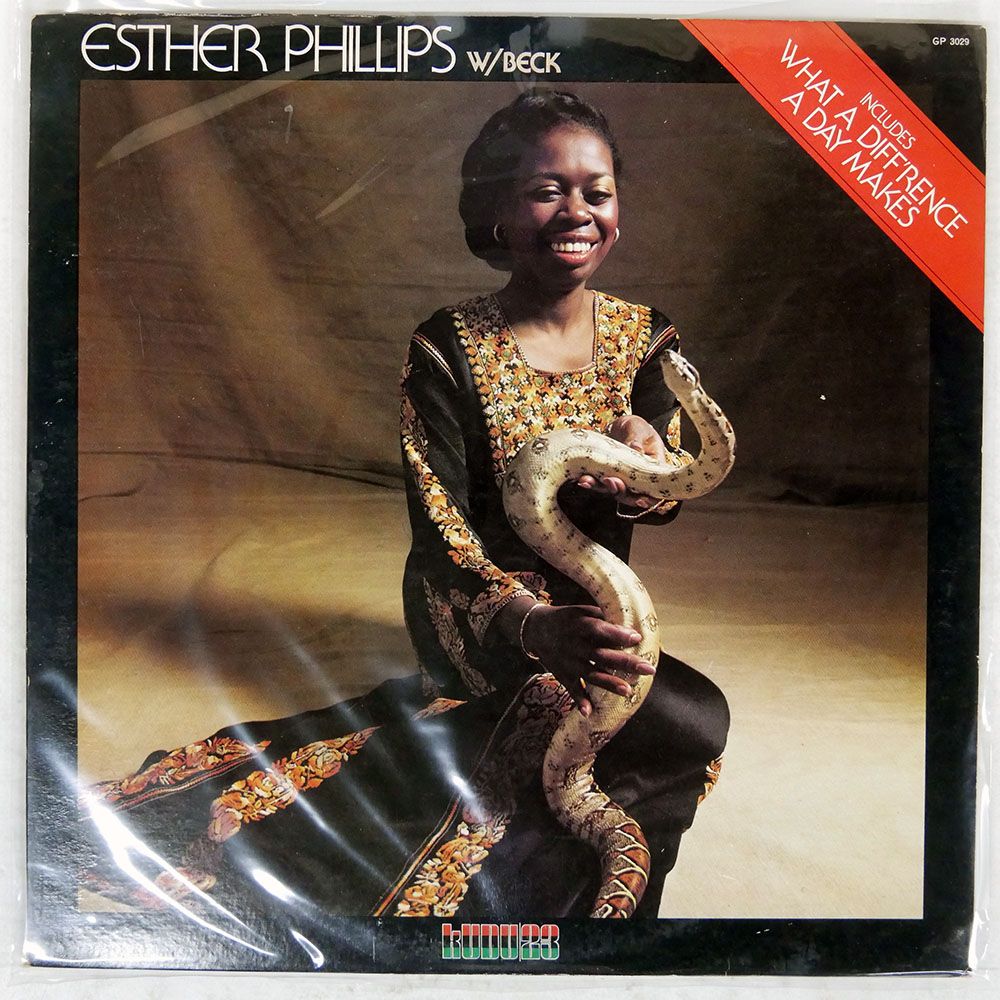 Esther Phillips (国内盤LP帯付き) 国内盤 ESTHER PHILLIPS/WHAT A DIFF'RENCE A DAY MAKES/KUDU GP3029