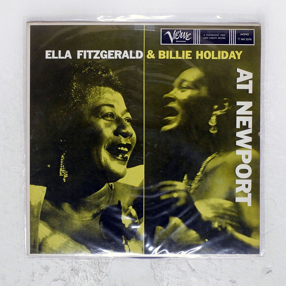 国内盤 ELLA FITZGERALD/AT NEWPORT/VERVE MV2576 LP - メルカリ