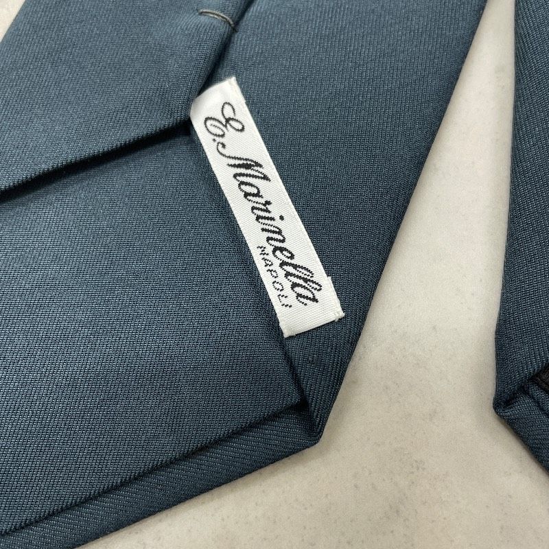 E.Marinella マリネッラ ネクタイ ソリッド 無地 シルク コットン