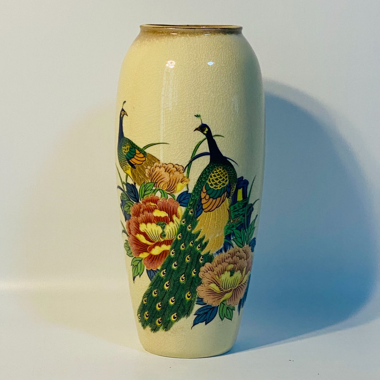 木仙窯 花瓶 箱付 花柄 和柄 花器 水盤 華道 花道 お花 生け花 花立 花