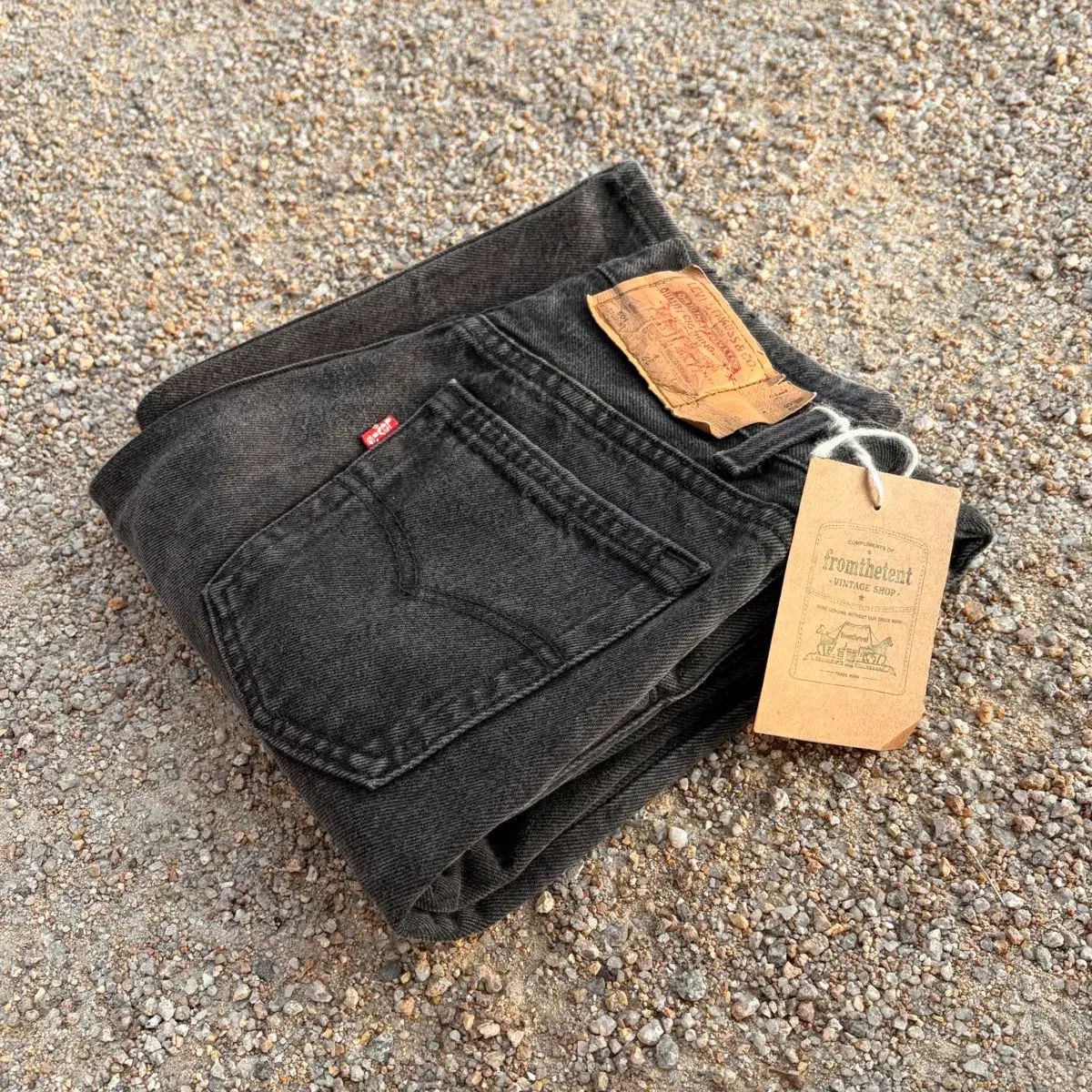 28 90年代 リーバイス 501 スチューデント ブラックジーン made in USA