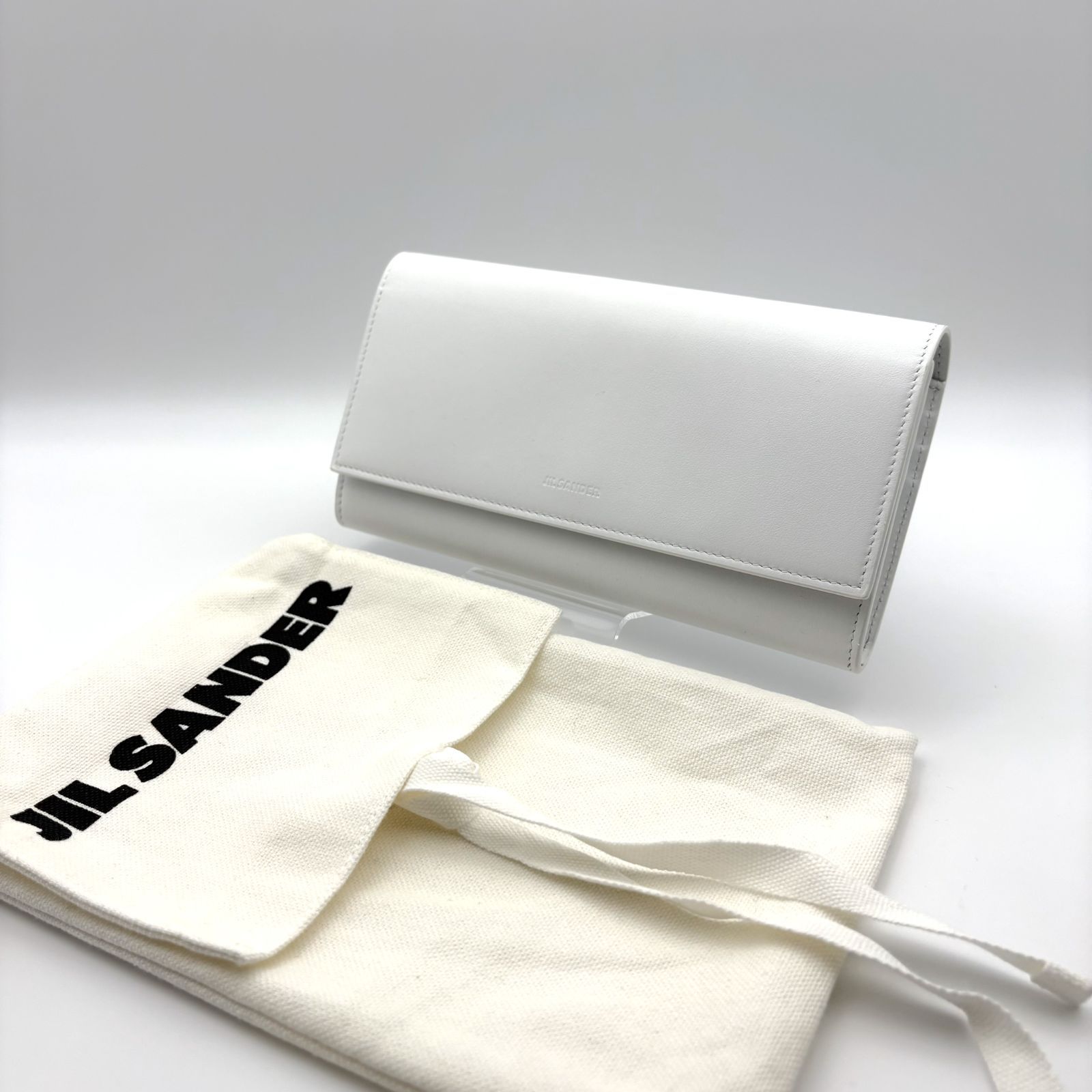 未使用品 】JIL SANDER ジルサンダー 長財布 イタリア製 レザー 