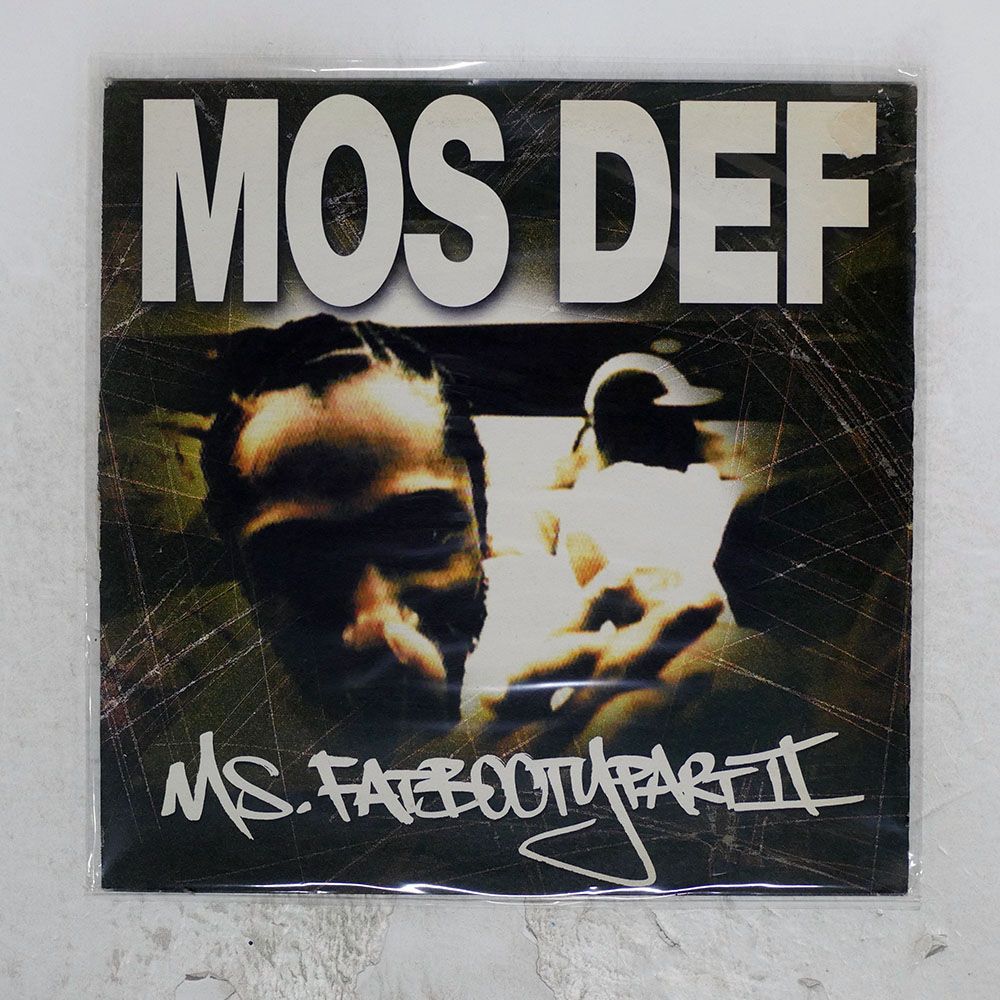 希少 MOS DEF Acetate disc MS. FAT BOOTY ヨーロッパ盤 MOS DEF/MS. FAT BOOTY (PART II)/RAWKUS RWK277T 12