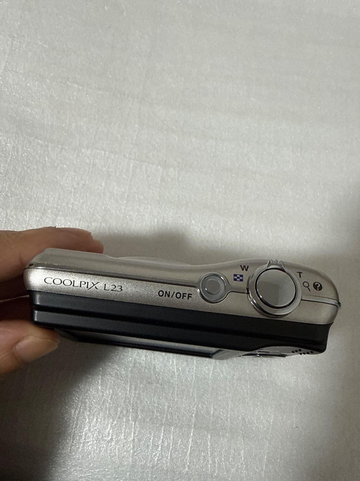 動作確認済み　Nikon Coolpix L23 デジタルカメラ スマホ転送OK Amazon | NikonデジタルカメラCOOLPIX L23 シルバー L23SL 1000万画素