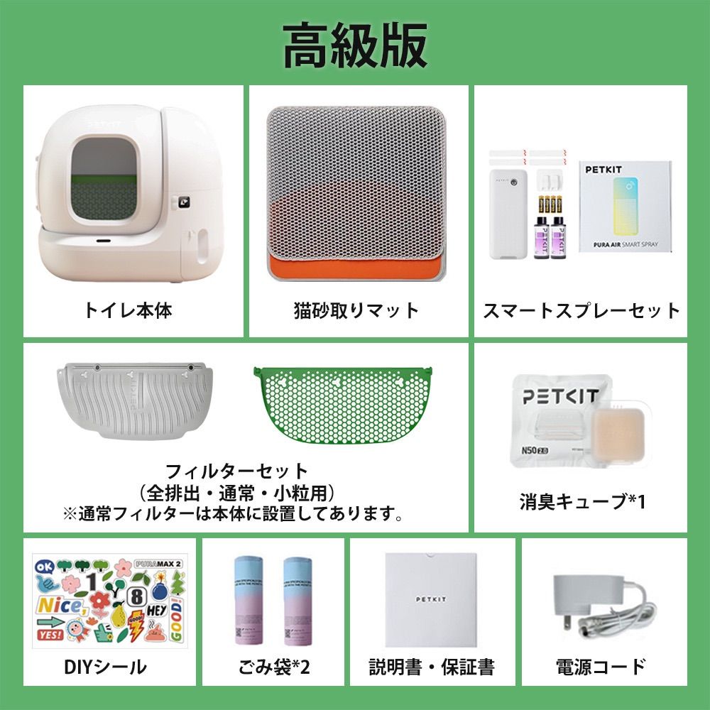 PETKIT-PURA-MAX2 自動ネコトイレ 猫トイレ 自動トイレ 猫 トイレ 高級