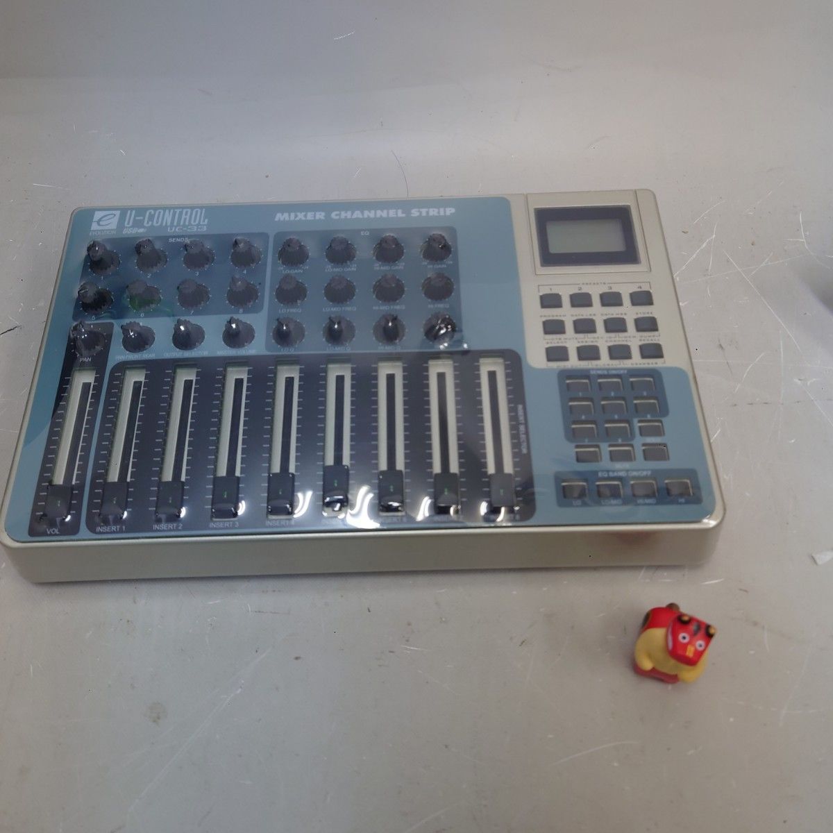 Evolution UC-33 MIDIコントローラー 動作品 動作OK☆evolution UC-33☆USB MIDI汎用コントローラー☆電源付き