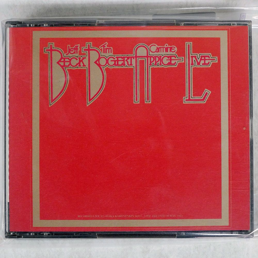 Beck, Bogert & Appice レコード新品未使用 BECK,BOGERT & APPICE / BECK,BOGERT & APPICE II