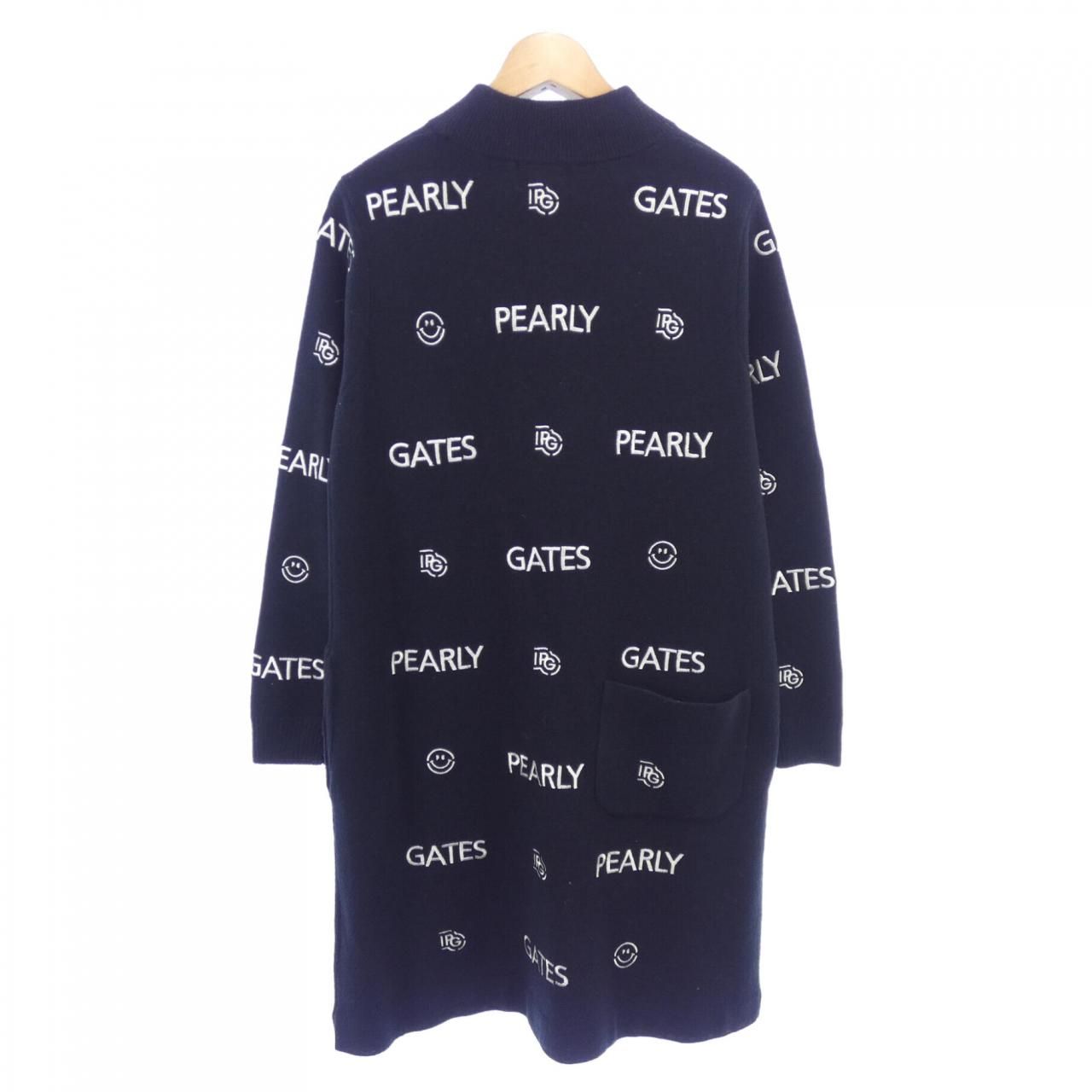 PEARLY GATE パーリーゲイツワンピース　ロゴ柄ワンピース　美品 パーリーゲイツ PEARLY GATES ワンピース - メルカリ