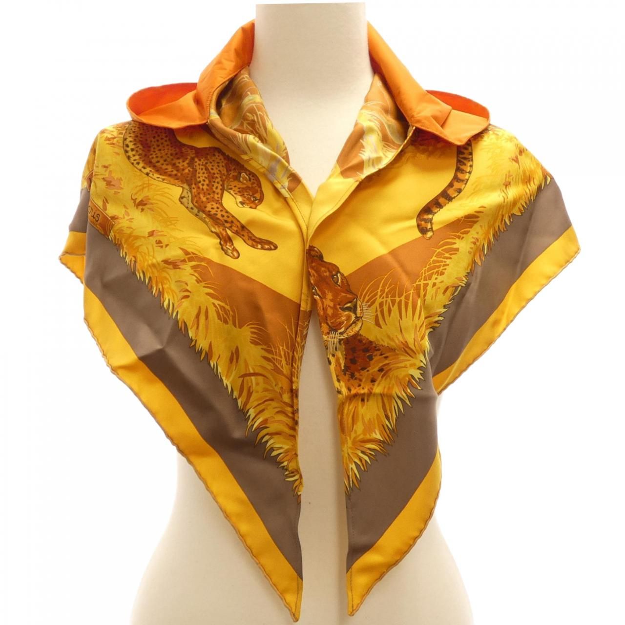 エルメス HERMES CAPUCHE ET PETIT H ショール