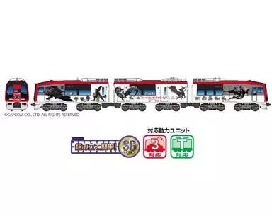 中古】鉄道模型 長野電鉄2100系 モンハン特急 スノーモンキー(3両