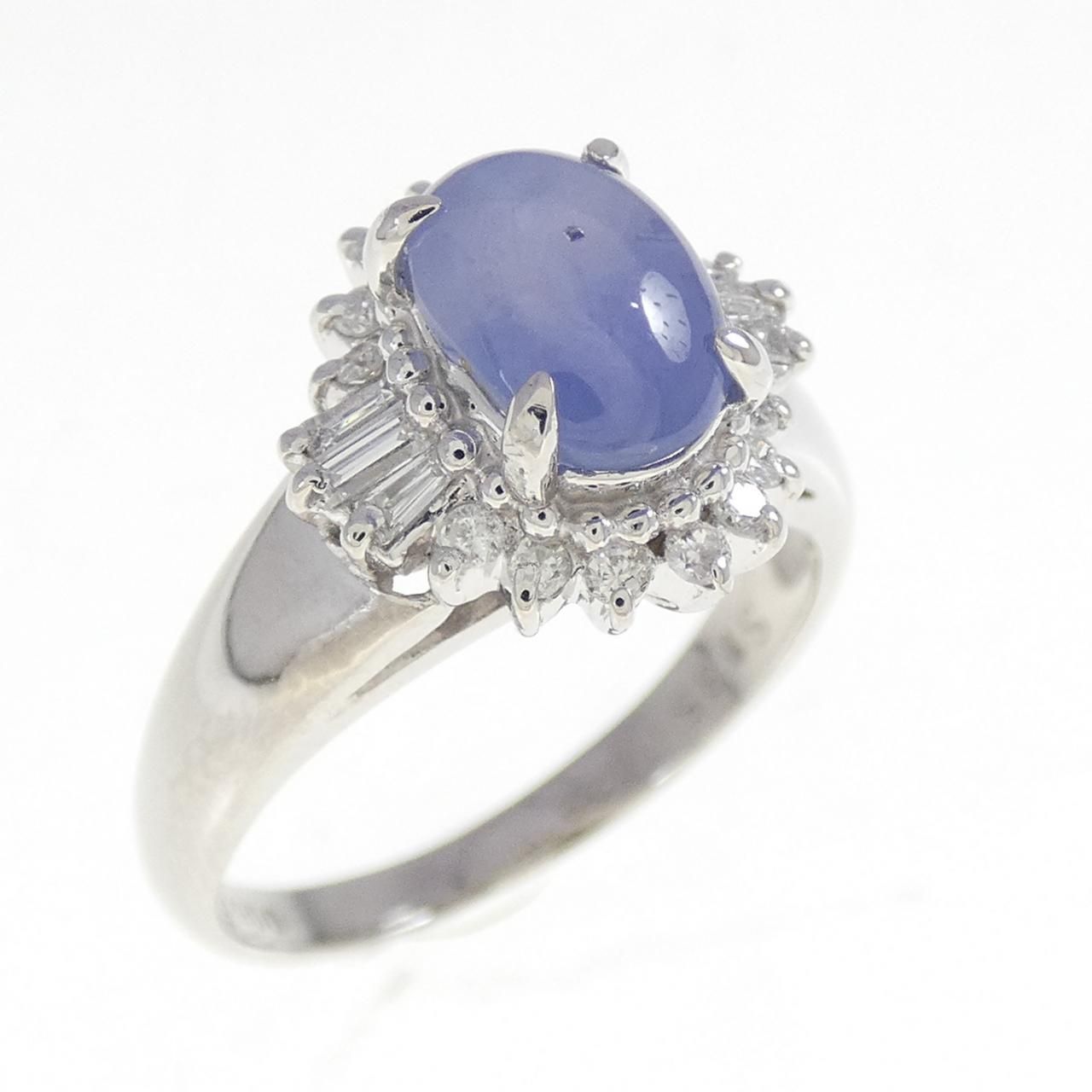 PT 900 スターサファイヤ リング 1.85 CT