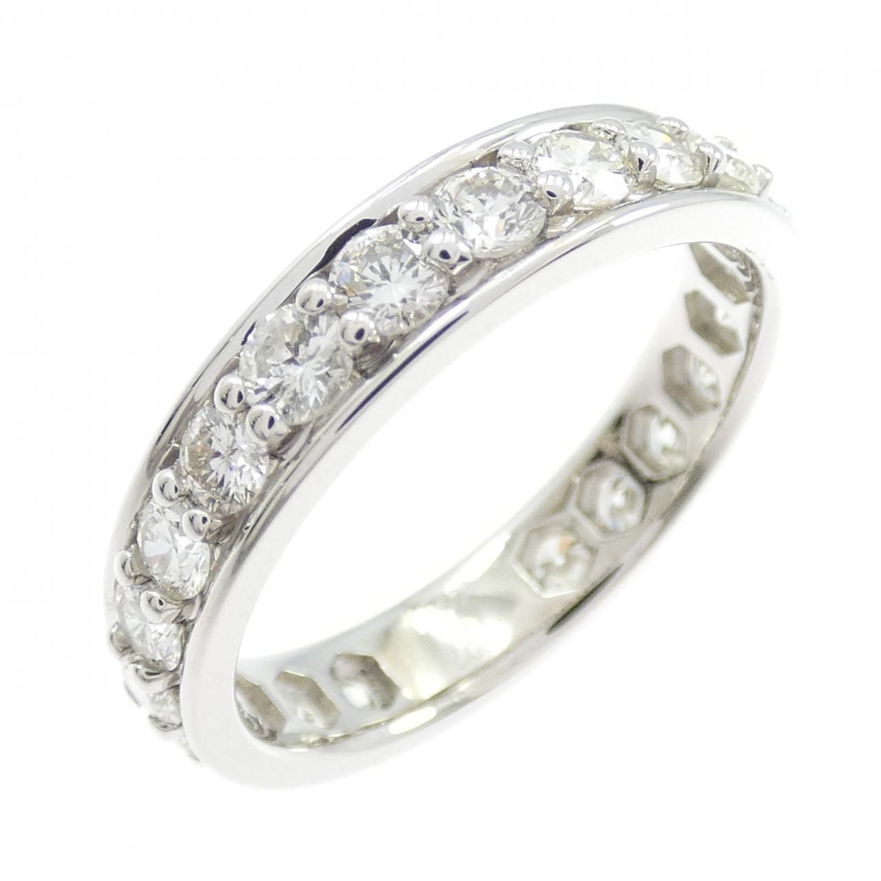 PT 950 フルエタニティ ダイヤモンド リング 2.00 CT
