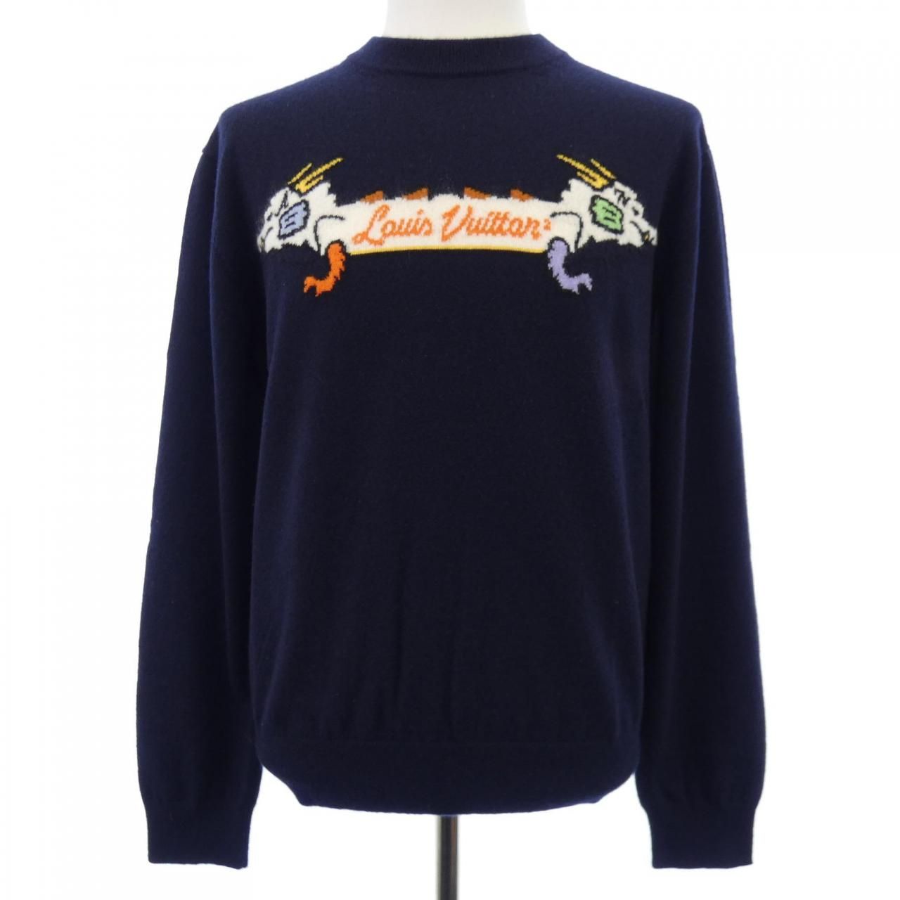 LOUISVUITTON NIGOコラボ 22SS インタルシアジャカードハート ルイヴィトン 半袖Tシャツ インタルシアジャカード ハート クルー