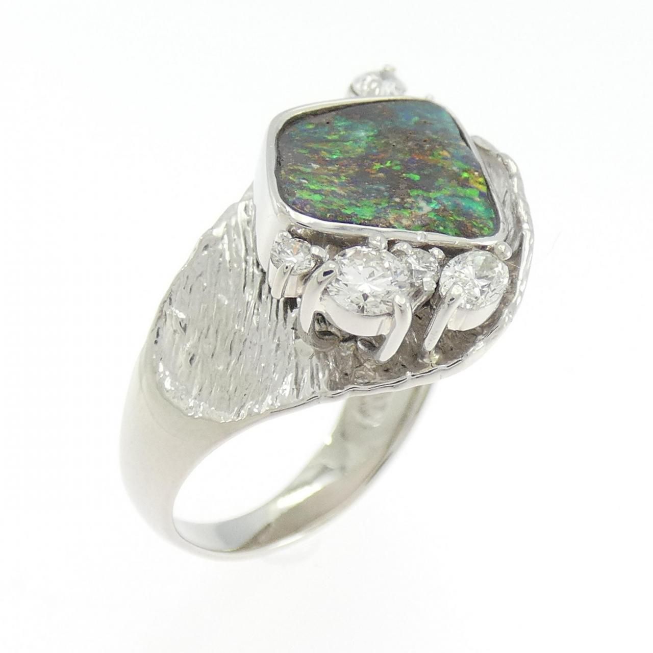 PT 900 ボルダーオパール リング 2.28 CT