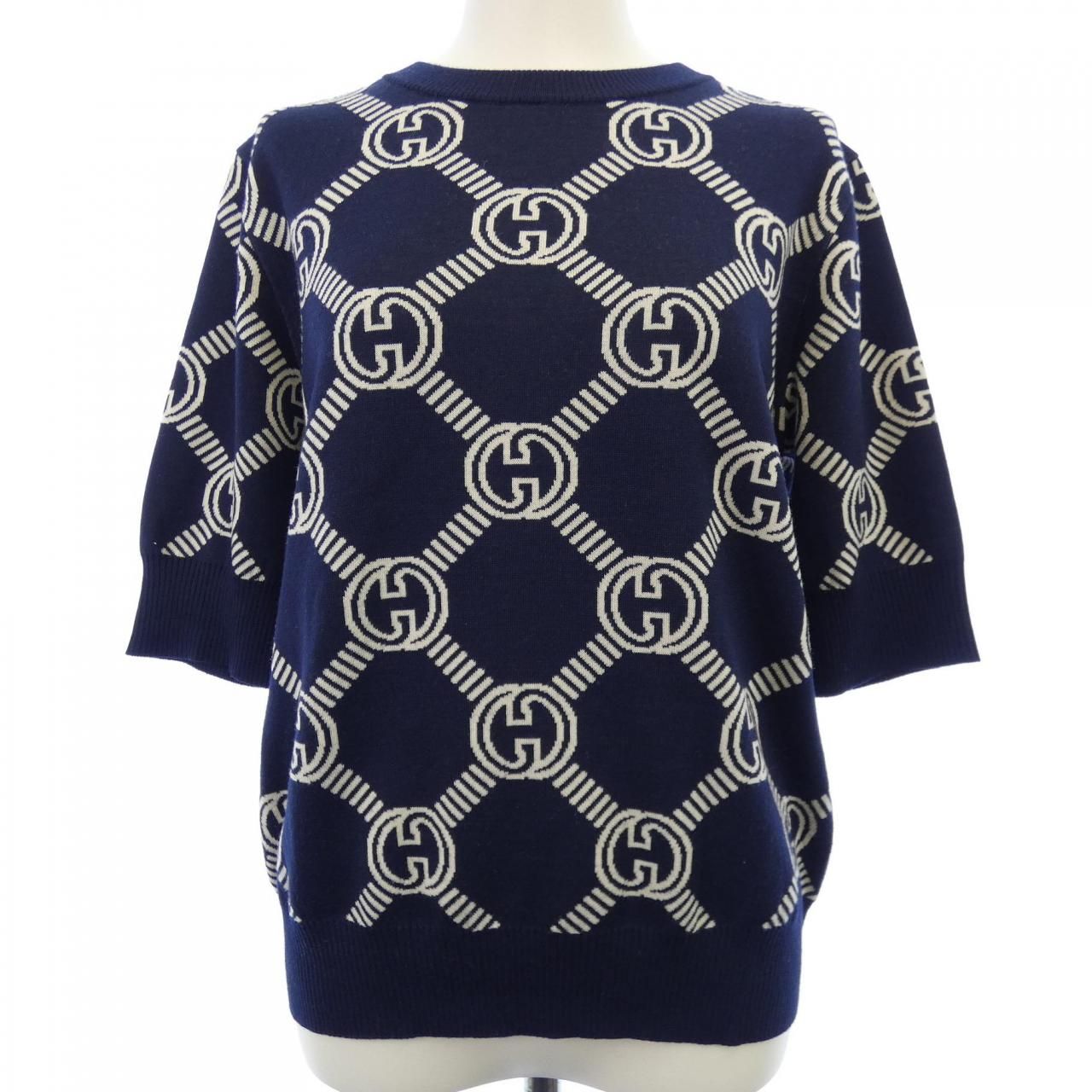 グッチ GUCCI GGウール ジャガード リバーシブルトップ 692702 XKCB2