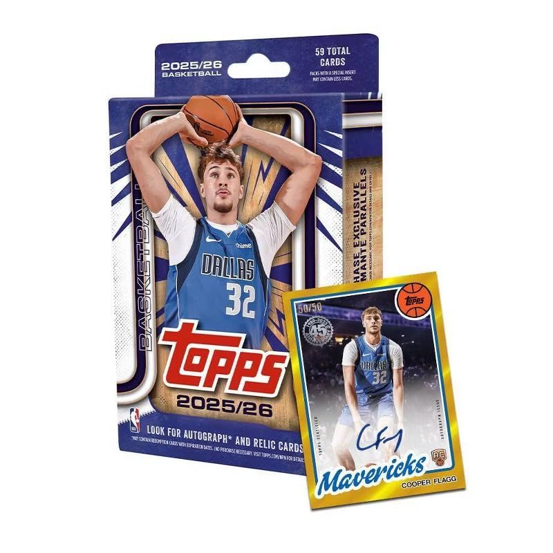 2025-2026 Topps NBA バスケットボール トレーディングカード ハンガーボックス 合計