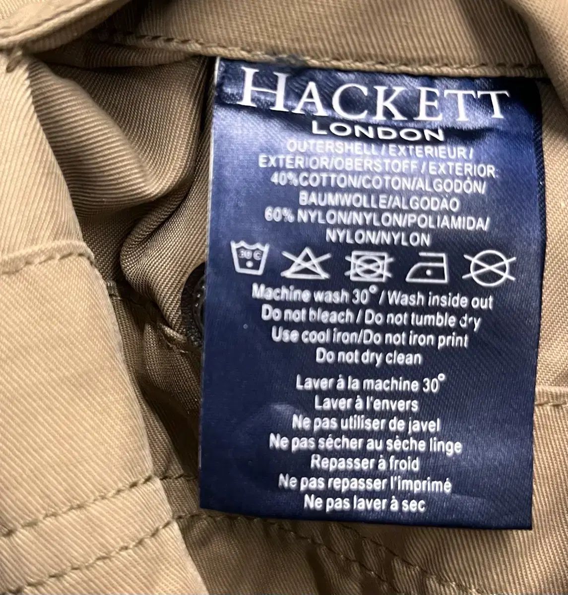 HACKETT LONDON フード ジャケット S テーラードジャケット ジャケット アウター メンズ