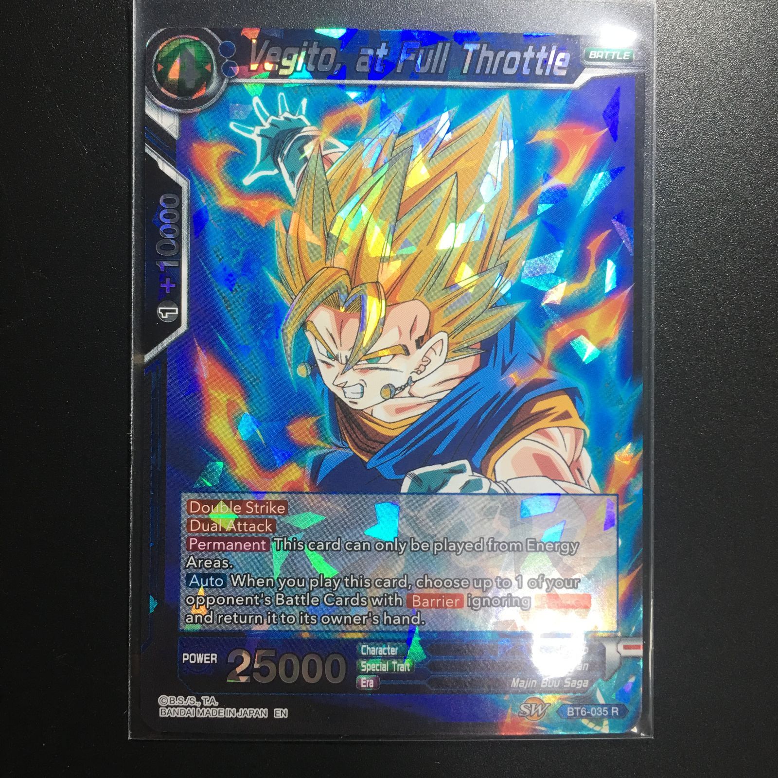 ドラゴンボールデータカードダス激レアモノクロベジット