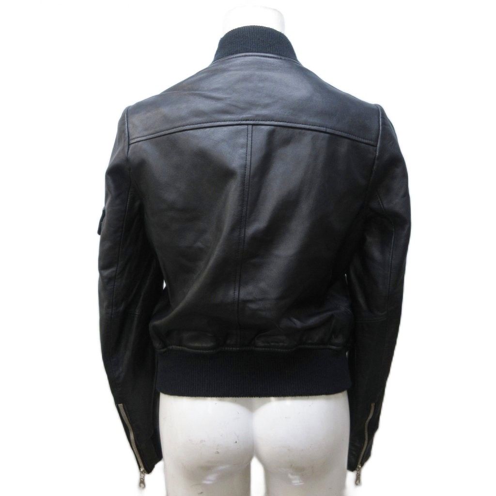 ダブルスタンダードクロージング ライダース ラムレザー 38サイズ