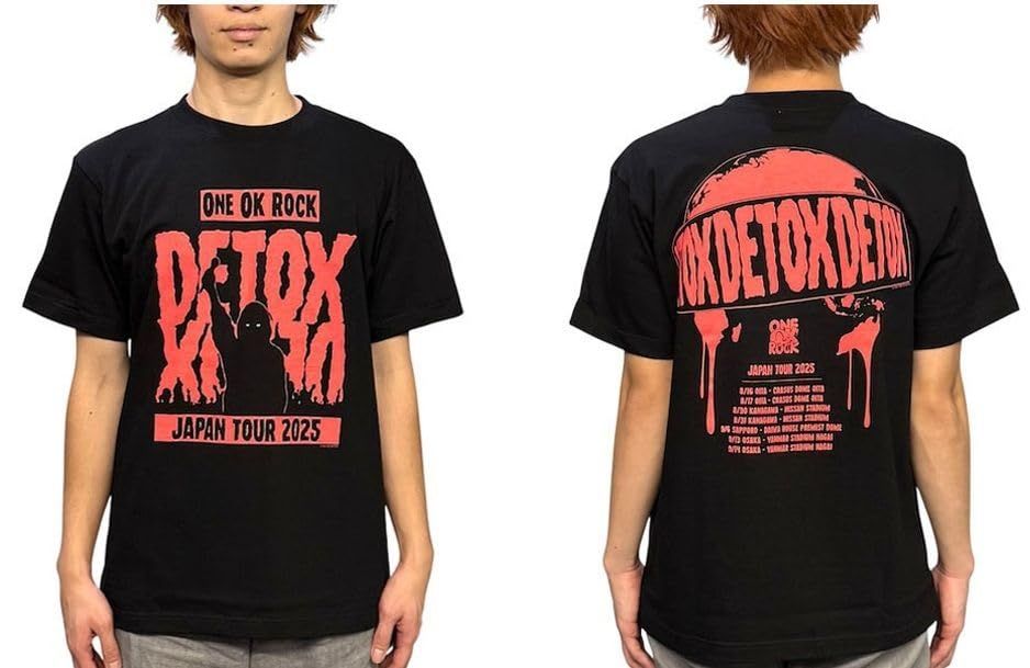 ワンオクロック ワンオク 2025 DETOX JAPAN グッズ Tシャツ A S - メルカリ