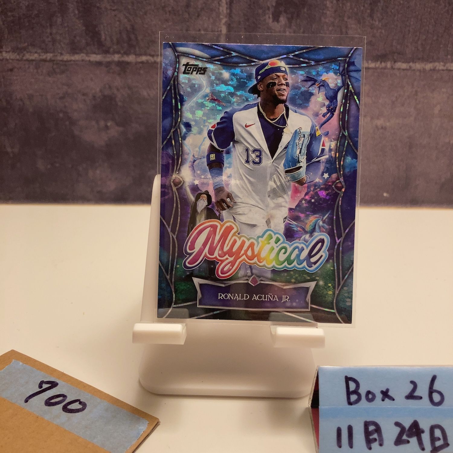 2025 Topps Ronald Acuna Jr. Atlanta Braves Mystical カード - メルカリ