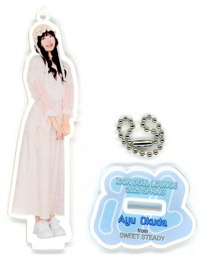 中古】キーホルダー 奥田彩友(SWEET STEADY) ランダムアクリルスタンド