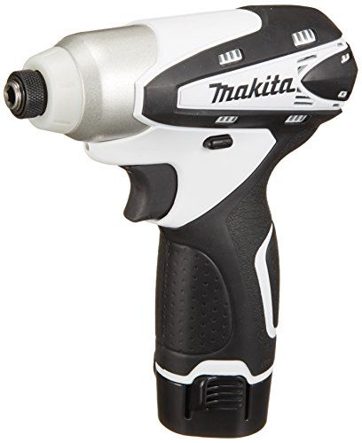 迅速に発送 マキタ Makita 充電式インパクトドライバ 10 8 V 1 3 Ah 白 バッテリー 付き 2080 b 486