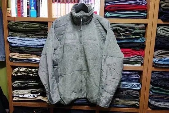 ミリタリー US Army ECWCS レベル3 ポーラテック フリース ジャケット グリーン M 10