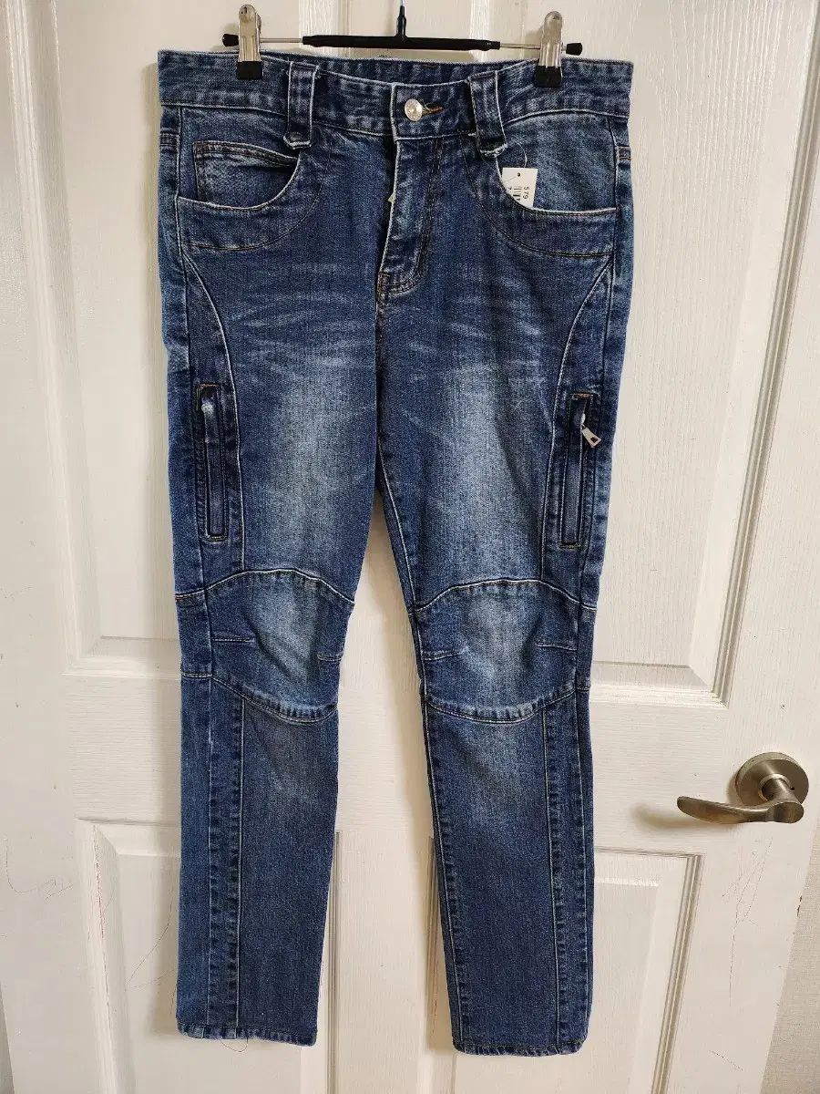 31 BALMAIN バルマン デニム バイカー ジーン