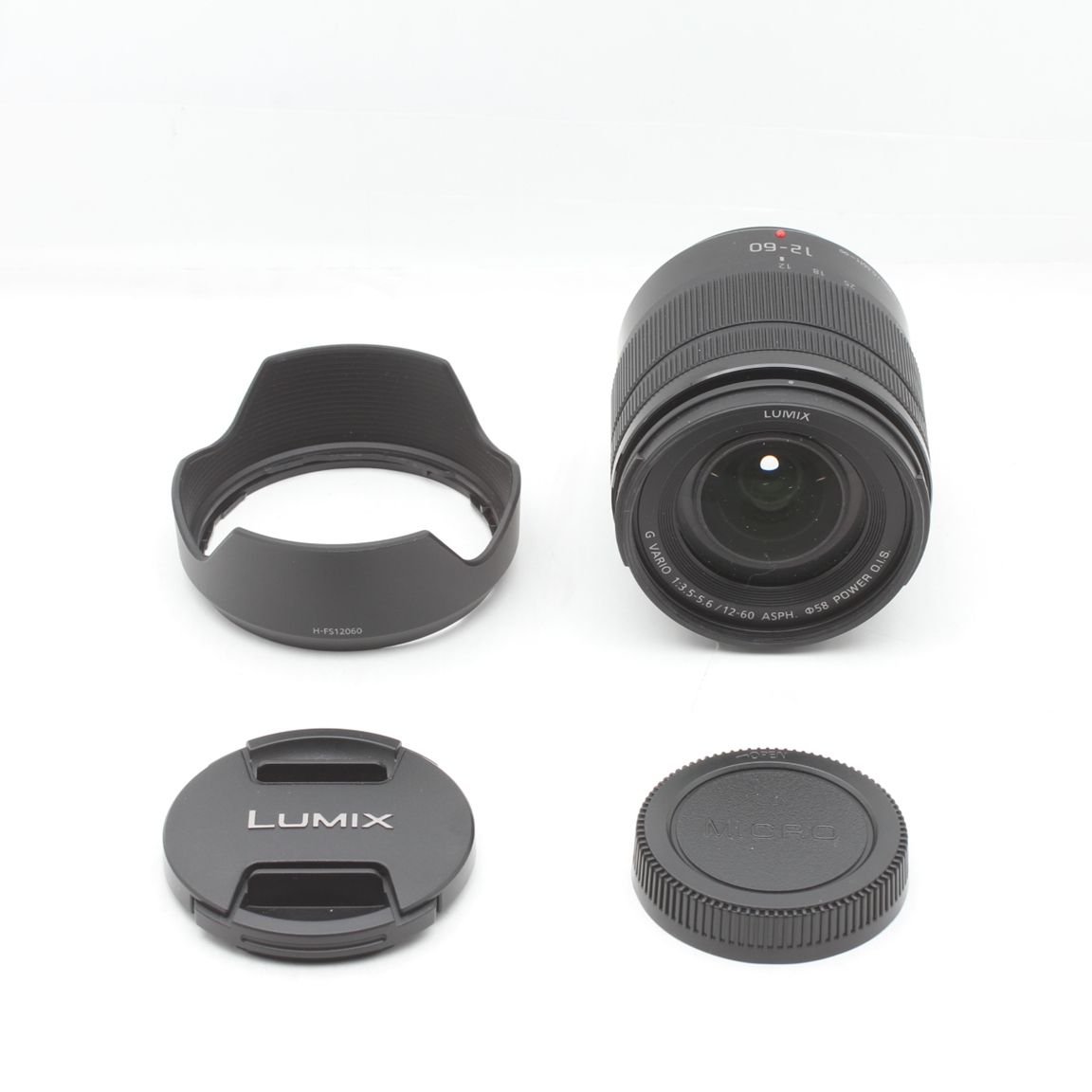 Panasonic パナソニック LUMIX G VARIO 12-60 mm|F 3.5-5.6 H-FS 12060 JS 129-00914