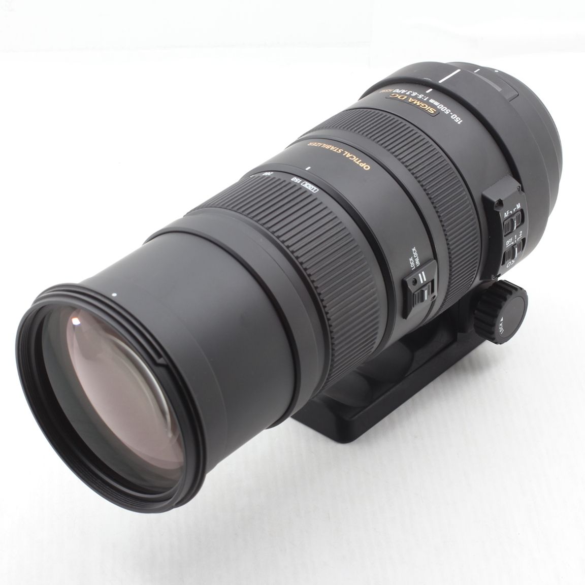 美品】SIGMA シグマ 超望遠ズームレンズ APO 150-500mm F5-6.3 DG OS