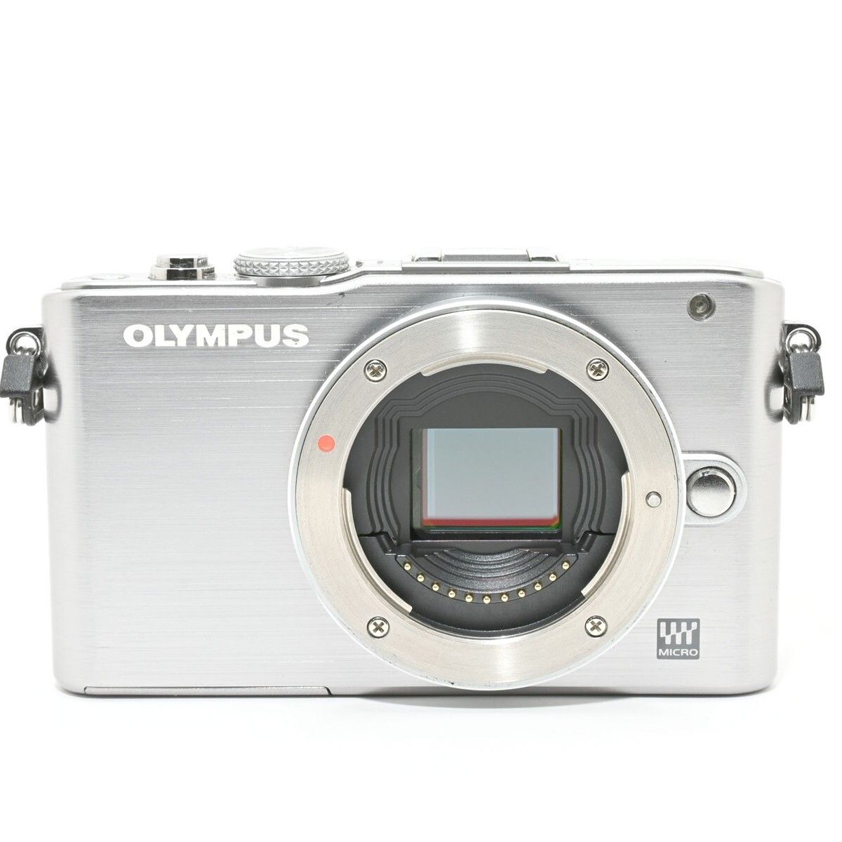 1124＜良品＞ OLYMPUS ミラーレス一眼 PEN Lite E-PL3 ボディ シルバー