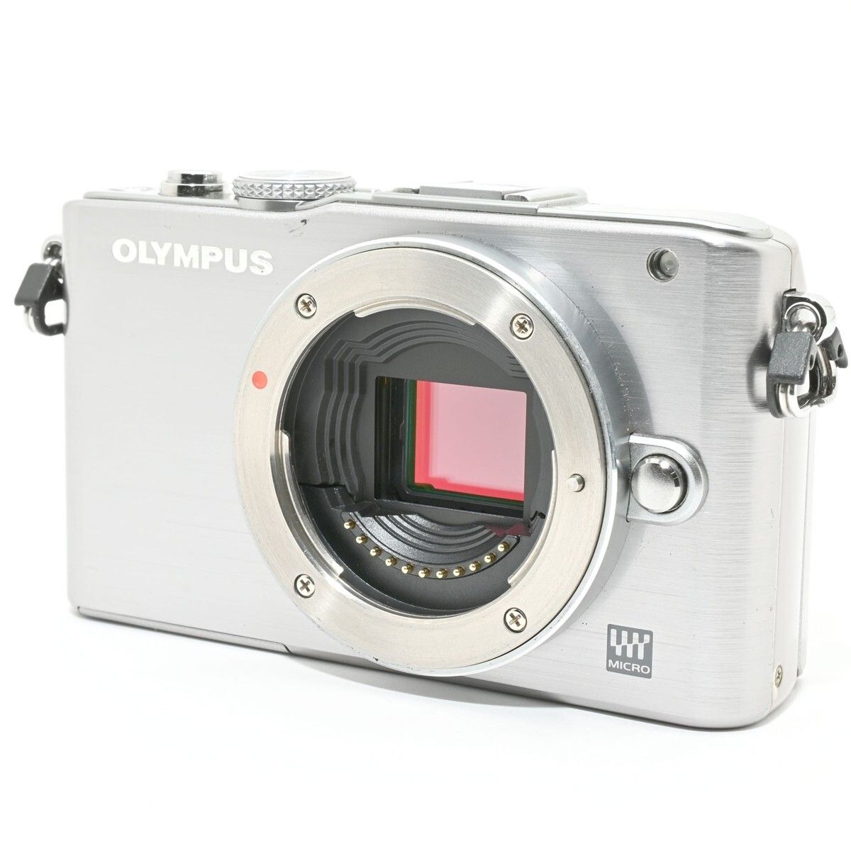1124＜良品＞ OLYMPUS ミラーレス一眼 PEN Lite E-PL3 ボディ シルバー