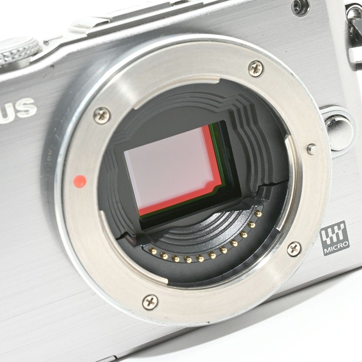 1124＜良品＞ OLYMPUS ミラーレス一眼 PEN Lite E-PL3 ボディ シルバー