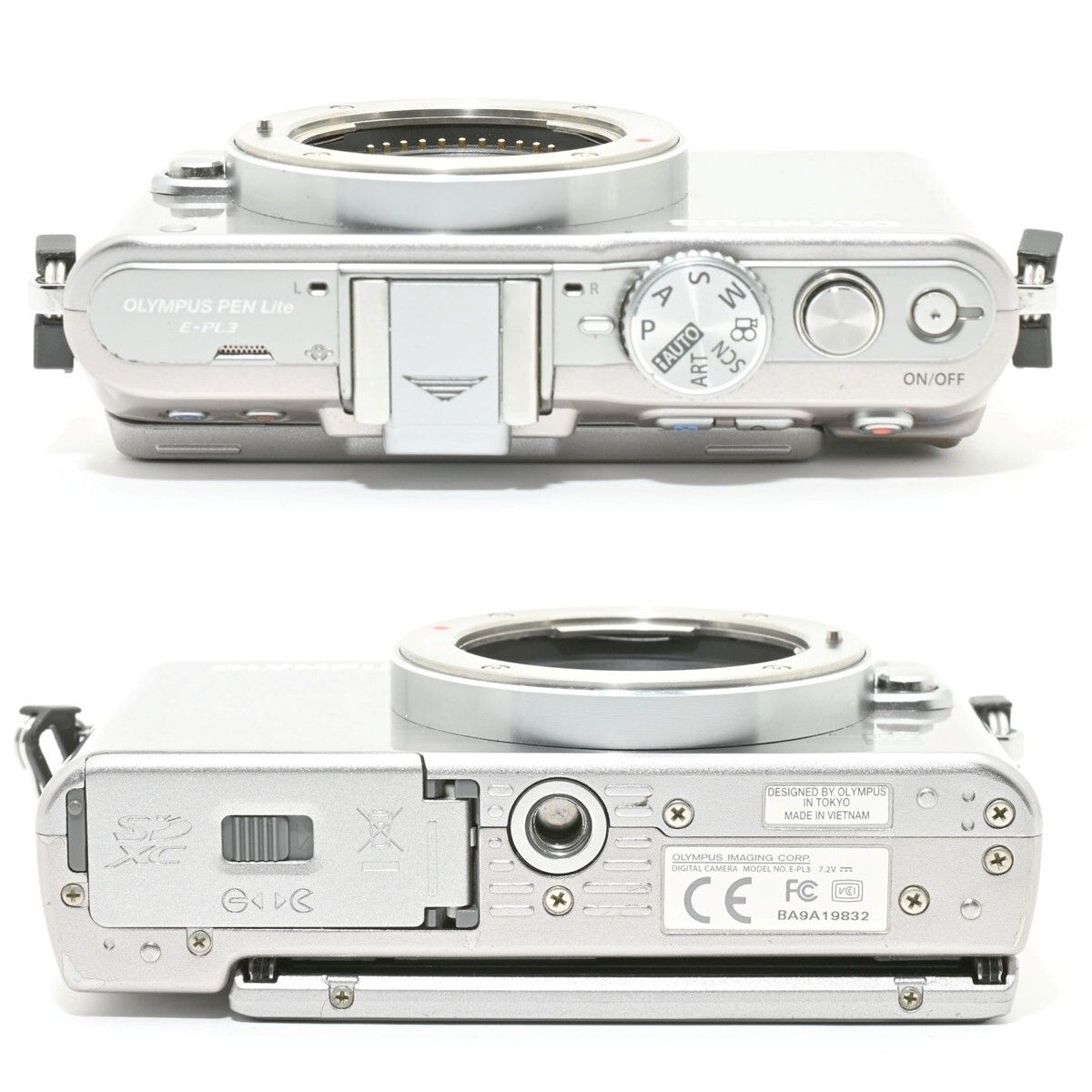 1124＜良品＞ OLYMPUS ミラーレス一眼 PEN Lite E-PL3 ボディ シルバー